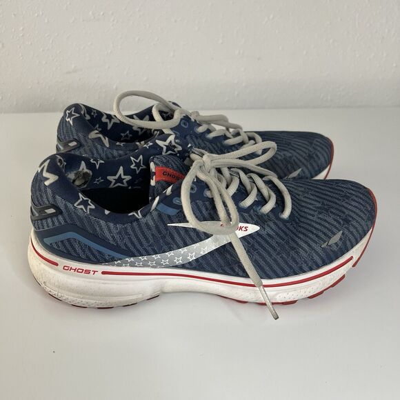 Brooks Womens Ghost 15 1203801B449 Blue USA Running Shoes Sneakers Size 10‎ B - Picture 1 of 12